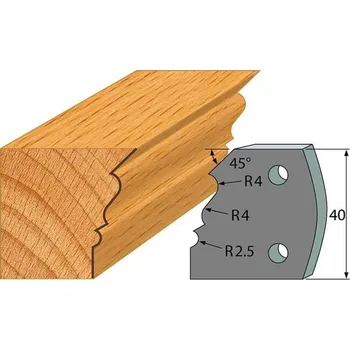 Příslušenství k frézce "IGM profil 107 - pár omezovačů 40x4mm SP"