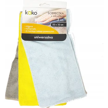 Utěrka Koko mikrovláknová Utěrka (mikrovlákno) v balení po 3 kusech ks