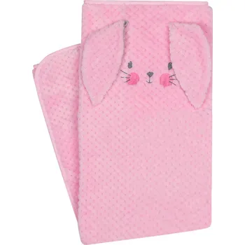 Dětská deka Dětská deka Duet 80 x 90 cm bílá se zvířátky