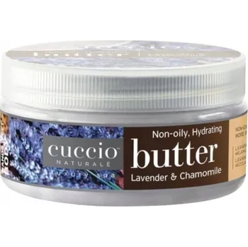 Tělový krém CUCCIO Máslo na ruce, nohy a tělo - Levandule a Heřmánek