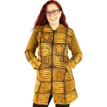 Dámský kabát Etno kabát / dlouhá mikina Telaga Terbit, Sittar.cz Nezateplený XXL