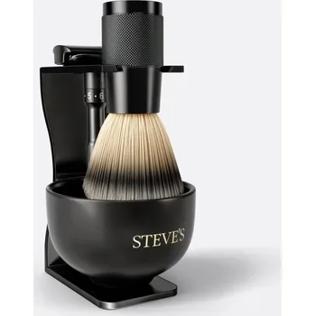 Štětka na holení Steve’s – sety na holení a péči o pokožku a vousy Kompletní sada pro holení a péči o pokožku