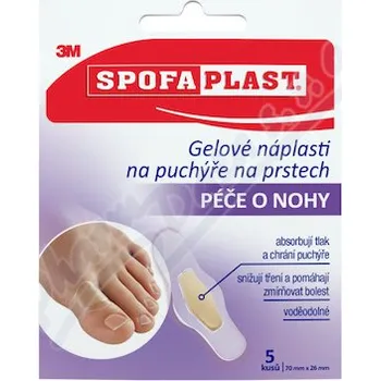 Náplast 3M Spofaplast 911N Gel.nápl.puchýře na prstech 5ks