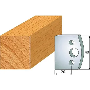 Fréza "IGM profil 000 - pár nožů 40x4mm SP"