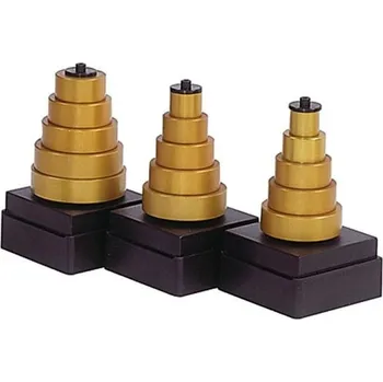 Příslušenství k frézce "IGM Sada ALU kroužků pro falc - 1,6+3,2+6,35+9,5+12,7mm"