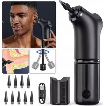 Čistič uší Bezdrátový Irigátor Přístroj na Čištění a Výplach Uší Odstraňovač Ušního Mazu