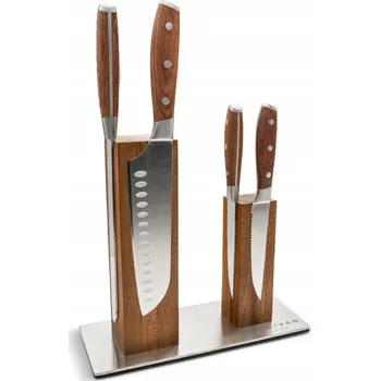 JULIVAN LIVING Magnetický blok na Nože z akácie pro 8 nožů