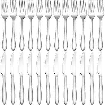 Příbor HEROGO Sada Příborů 24 Dílná Nerezová Ocel Pro 6 Osob