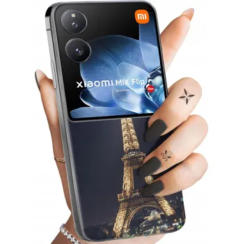 Pouzdro na mobilní telefon Zadní Kryt Hello Case pro Xiaomi Mix Flip, černé