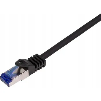 Síťový kabel Patchcord LogiLink C6A083S Cat.6A S/FTP Ultraflex 7,5 m černý