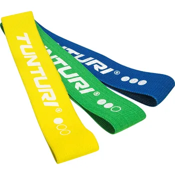 Tunturi Odporová guma textilní varianta střední zelená