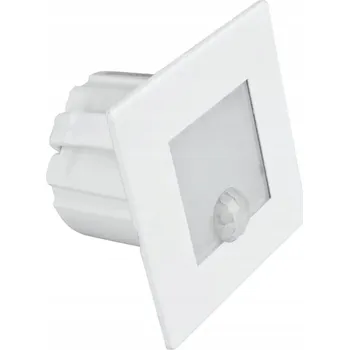 Schodišťové svítidlo DPM s pohybovým senzorem LED 1,2 W bílé čtvercové 7,83 cm