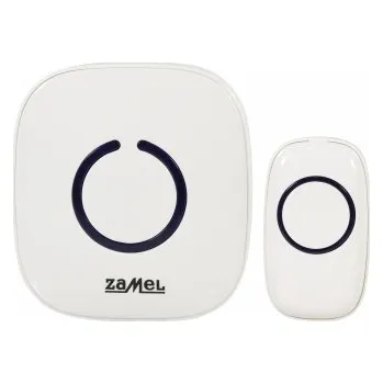 Domovní zvonek Bezdrátový zvonek Zamel, dosah 80 m, hlasitost 80 dB