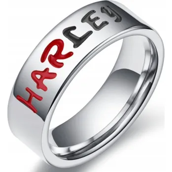 Prsten Stříbrný prsten pečetní Harley Quinn Batman DC