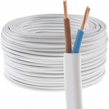 elektrický kabel BYTOVÝ KABEL H03VV-F OMY 2x0,75 NA METR