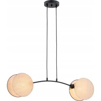 Závěsné svítidlo MOTIF 2 NATURAL Černé Moderní osvětlení