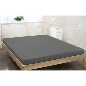 Prostěradlo Prostěradlo jersey s gumou 140x200 grafitové