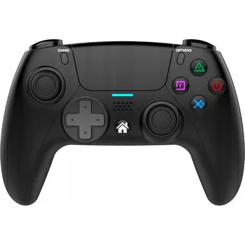 Gamepad Bezdrátový ovladač pro PS4 Elektron černý