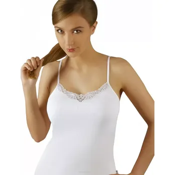 Dámská košilka Emili Tania bílá velikost M