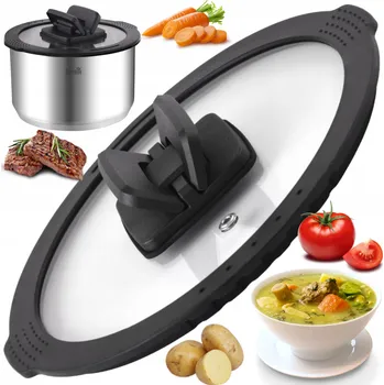 BERRETTI SKLENĚNÁ POKLICE S SILIKONOVÝM FORMA COMODO 20 cm