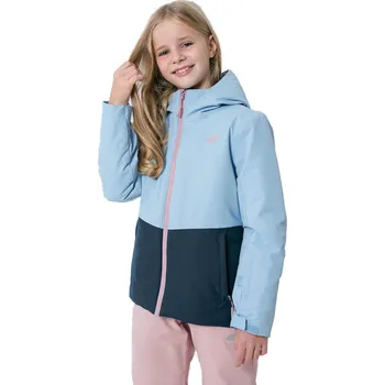 Dívčí lyžařská bunda 4F JUNIOR-GIRLS SKI JACKET JKUDN001-30S-DARK BLUE Modrá 146