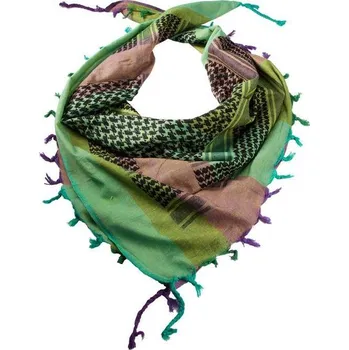 Šátek MMB Šátek bavlněný palestina Multicolor 2 zelená/žlutá/fialová/modrá/černá (shemagh, arafat) MMB®