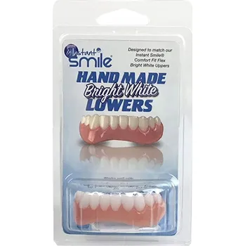 Umělé zuby DOLNÍ s dásněmi PROTEZA pro chybějící zuby umělá čelist