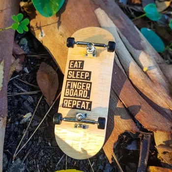 Skateboard Fingerboard - Komplet Profissionais (Bullgod) Barva: 34mm - Lifestyle Maple