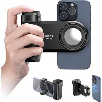 Magnetický držák ULANZI MA35 s Bluetooth dálkovým ovládáním pro smartphony iOS a Android