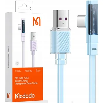 Datový kabel Kabel McDodo USB - USB typ C 1,2 m modrý