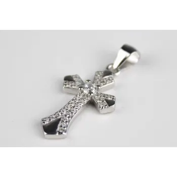 Přívěsek Stříbrný přívěsek křížek F149