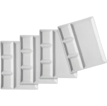 Fondue MÄSER Sada talířů na fondue, 4dílná