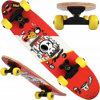 Skateboard Skateboard Sportvida Abstract Red SV-RD0003 červený