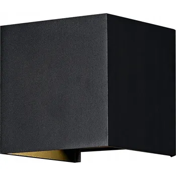 Venkovní osvětlení Venkovní nástěnné svítidlo Maytoni černé s integrovaným LED zdrojem 6 W