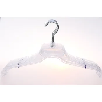 Věšák Šatní ramínko Kroton průhledný plast 100 ks