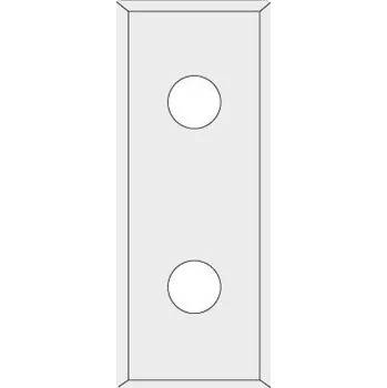 Příslušenství k frézce "IGM N012 Žiletka tvrdokovová Z4 - 29,5x12x1,5 UNI"