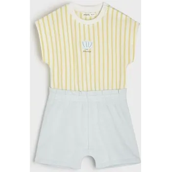 Dívčí tričko Sinsay - Kombinéza - žlutá - 5324Z-10X - 5324Z-10X-86