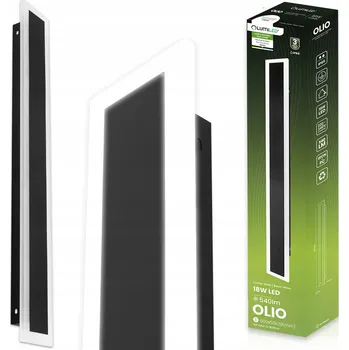 Nástěnné svítidlo Venkovní nástěnné svítidlo Lumiled bílé, černé, integrovaný LED zdroj 18 W