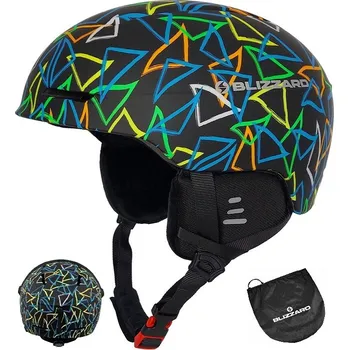 Chránič hlavy Dětská lyžařská helma BLIZZARD Flash Junior, velikost XS (48-51 cm), černá