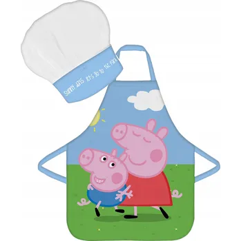 Kuchyňská zástěra Dětská zástěra Aptex prasátko Pepa x 47 cm