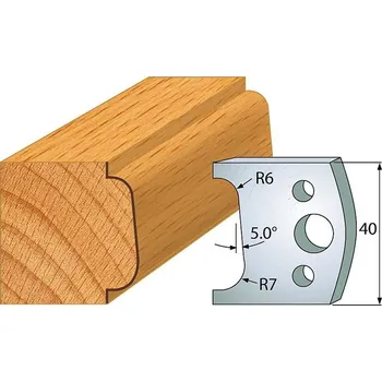 "IGM profil 002 - pár nožů 40x4mm SP"