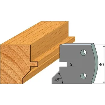 Fréza "IGM profil 083 - pár omezovačů 40x4mm SP"
