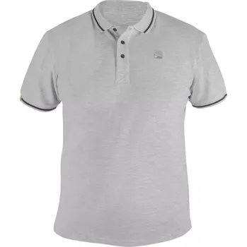 Rybářské oblečení Tričko Preston Innovations Grey Polo L