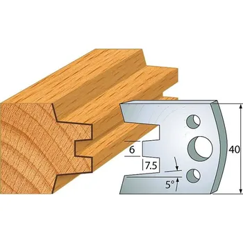Příslušenství k frézce "IGM profil 113 - pár nožů 40x4mm SP"