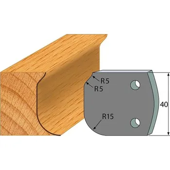 Fréza "IGM profil 060 - pár omezovačů 40x4mm SP"