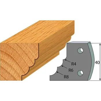 Fréza IGM profil 132 - pár omezovačů 40x4mm SP