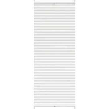 Prostěradlo Roleta plisé bílá 90x200 cm - montáž bez vrtání