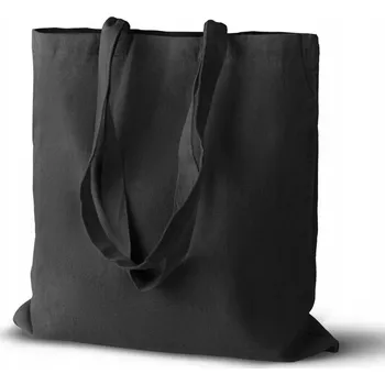 Nákupní taška Látková taška 42 x 38 cm černá