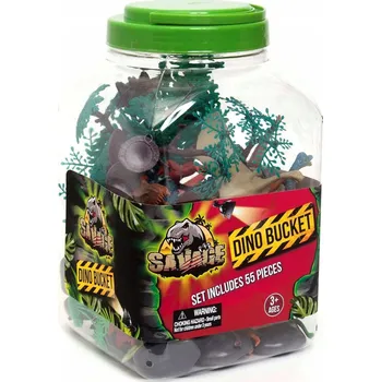 Figurka Velká sada figurek dinosaurů v boxu, 55 ks. Boley