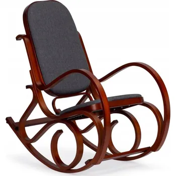 Křeslo Houpací křeslo ModernHome šedé